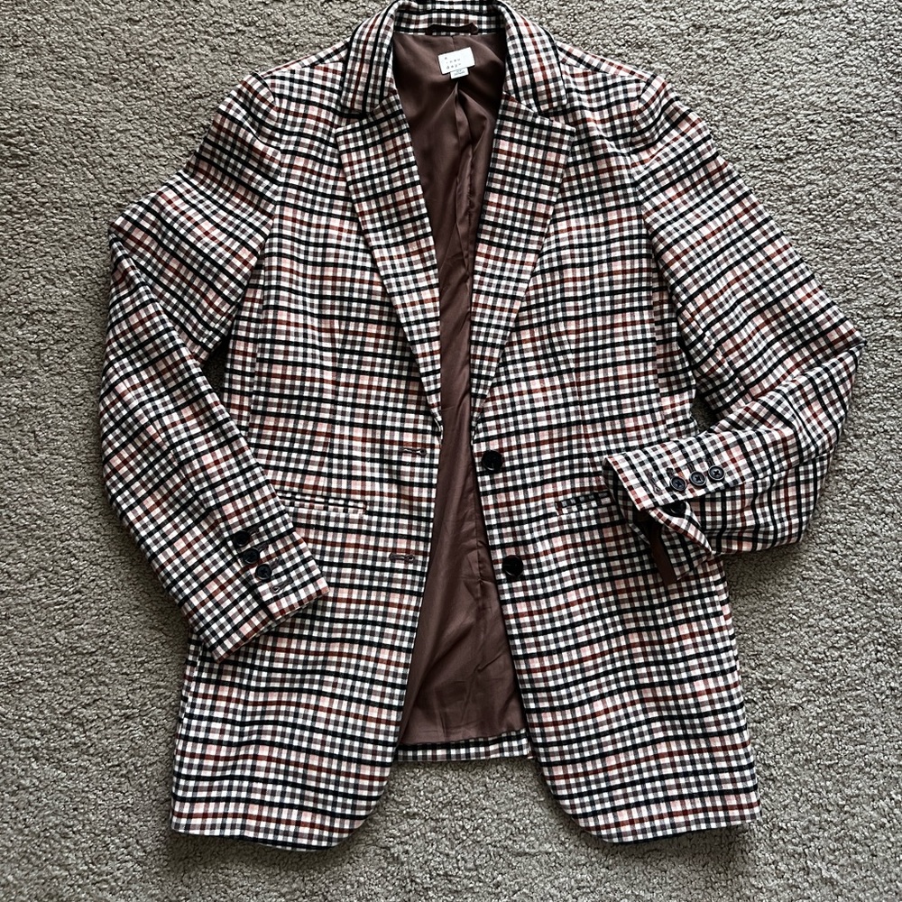 Target A New Day plaid blazer - oversized fit